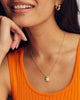 Ghost Gold Short Pendant Necklace