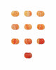 Pumpkin Gold Short Pendant Necklace