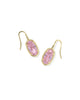 Lee Luxe Drop Earrings in Gold