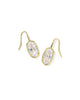 Lee Luxe Drop Earrings in Gold