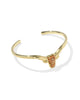 Longhorn Gold Cuff Bracelet