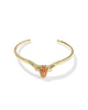 Longhorn Gold Cuff Bracelet