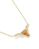 Longhorn Silver Short Pendant Necklace