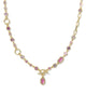 Mini Eisa Abbie Strand Necklace in Pink Mix