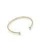 Mini Elton Cuff Gold Bracelet