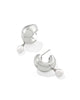 Oakland Pearl Huggie Earring with Freshwater Cultured Pearl