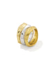 Oakland Mixed Metal Ring Set of 3