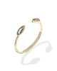 Ophelia Gold Cuff Bracelet