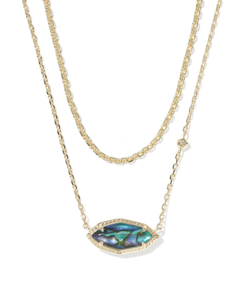 Ophelia Multi Gold Strand Necklace