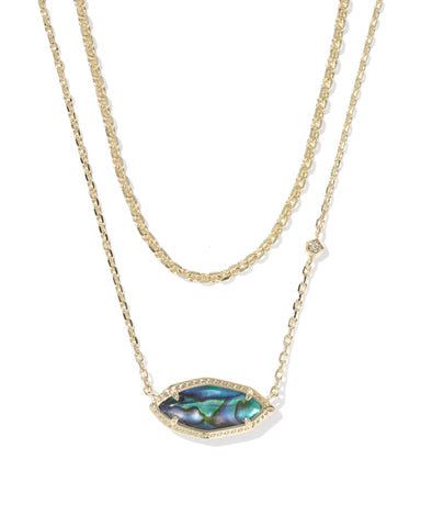 Ophelia Multi Gold Strand Necklace