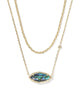 Ophelia Multi Gold Strand Necklace