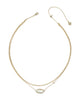 Ophelia Multi Gold Strand Necklace