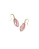 Ophelia Gold Small Drop Earrings