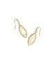 Ophelia Gold Small Drop Earrings