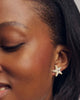 Parker Starfish Gold Stud Earrings