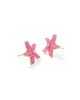 Parker Starfish Gold Stud Earrings