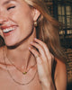 Raina Vintage Gold Hoop Earrings