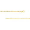 Diamond Shaped Flat Link Chain