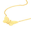 Butterfly Fluted Necklace