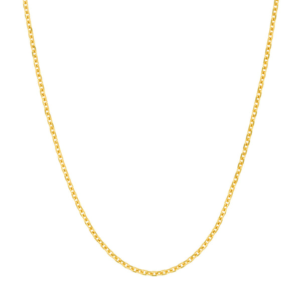Adjustable Diamond Cut Open Cable Chain | 1.05mm