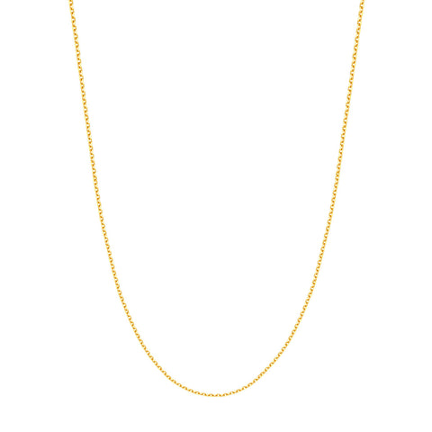 Diamond Cut Open Cable Chain | 1.50mm