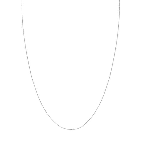 Diamond Cut Square Wheat Chain | 0.85mm