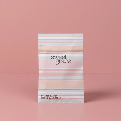 Sweet Grace Sachet in Mod Stripe