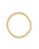 Mini Elaina Stretch Bracelet in Ivory Mother of Pearl