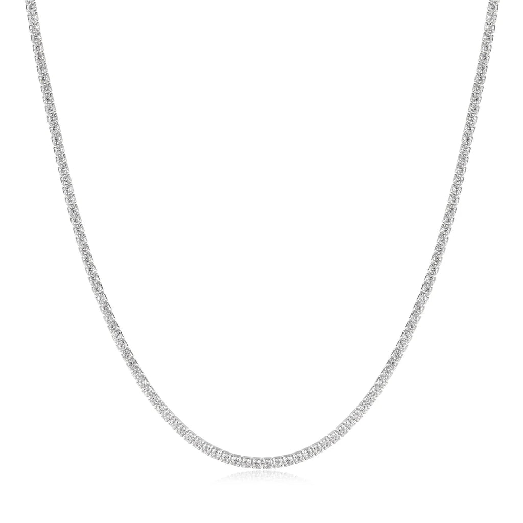 Silve Pavé CZ Necklace