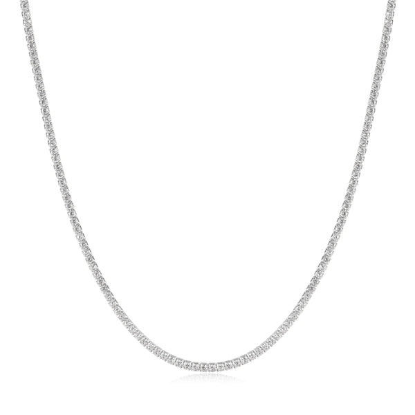 Silve Pavé CZ Necklace