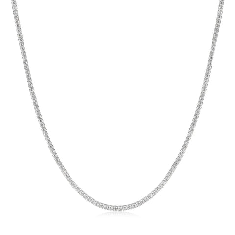 Silve Pavé CZ Necklace