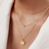 Round Solitaire Cubic Zirconia Necklace