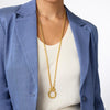 Nassau Gold Pendant Necklace