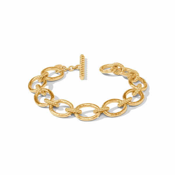 Nassau Demi Link Bracelet in Gold