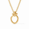 Nassau Gold Pendant Necklace