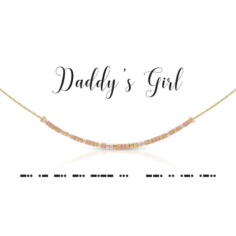 Daddy's Girl | Morse Code Necklace