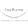 Enjoy the Journey Morse Code Necklace