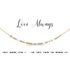 Love Always Morse Code Necklace