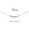 Mama Morse Code Necklace