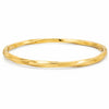 Hayes Twisted Bangle Bracelet in Gold