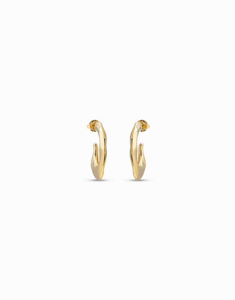 Nimbo Gold Hoop Earrings