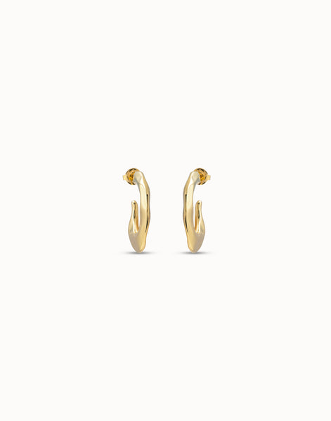 Nimbo Gold Hoop Earrings