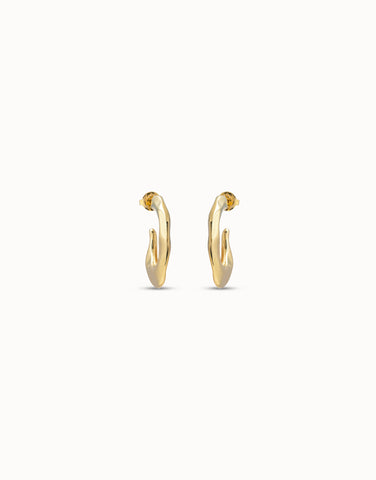 Nimbo Gold Hoop Earrings