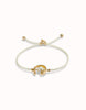White Thread Bracelet with Shell Pearl - Ser Diferente