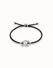 Black Thread Bracelet with Shell Pearl - Ser Diferente