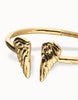 Angel Wing Gold Cuff Bracelet