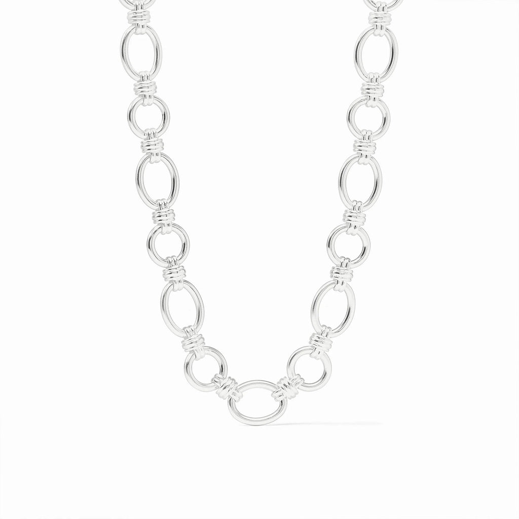 Portofino Link Necklace- Silver