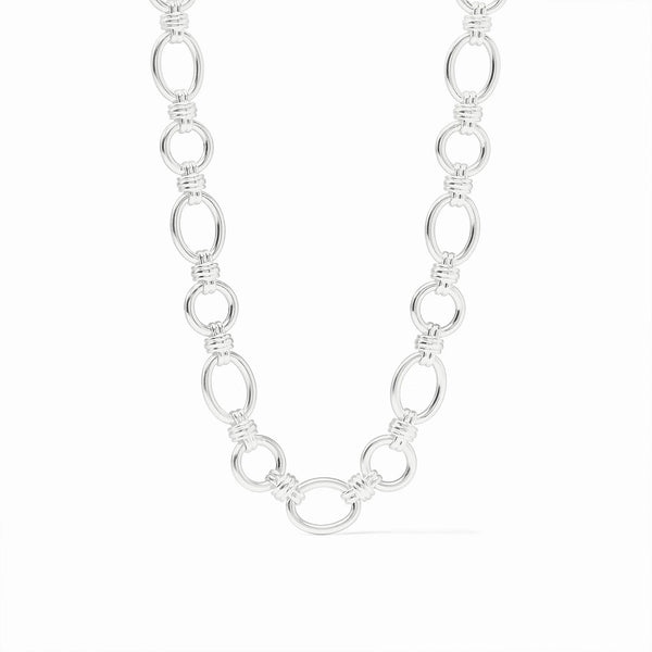 Portofino Link Necklace- Silver