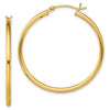 Gold Plated over Sterling Silver Hoop Earrings