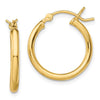 Gold Plated Huggie Hoop Earrings
